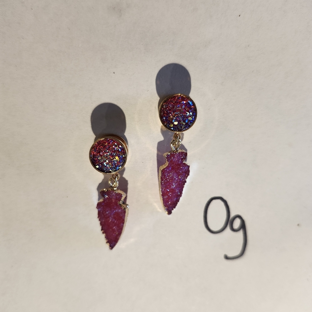 Gold And Pink Gauges